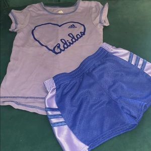 Adidas short set